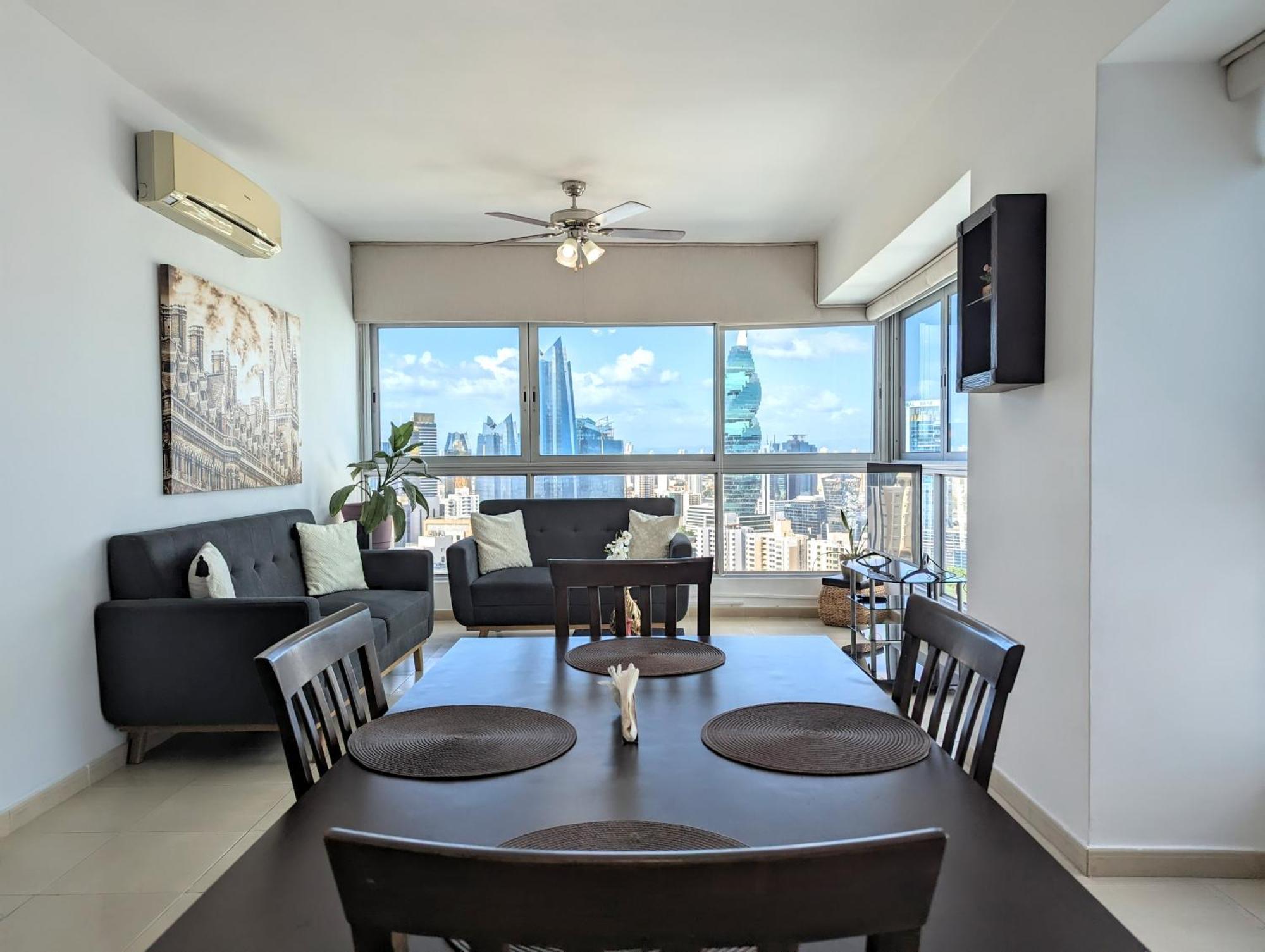 Yc 3602 L Apartamento 2Br En Av Balboa Panama Zewnętrze zdjęcie